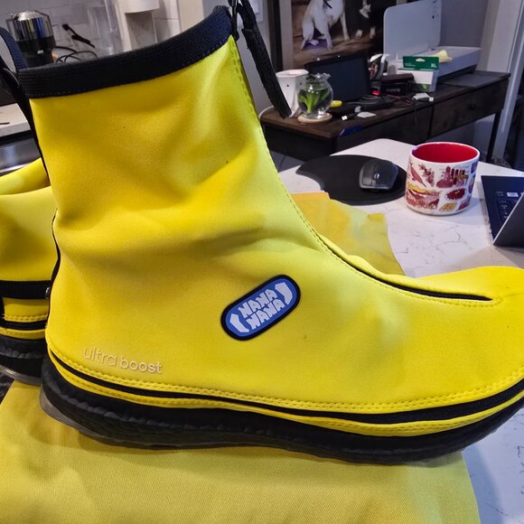 Adidas Ultraboost x Fortnite PEELY Men's 10 Yellow Black Banana JQ0714 Shoes NEW - Picture 10 of 16